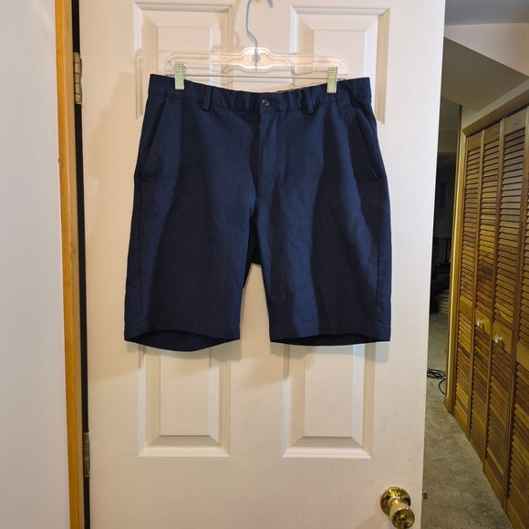 Greg Norman Collection Other - Greg Norman Mens Navy Blue Performance Golf Shorts Size 34 Stretch Activewear